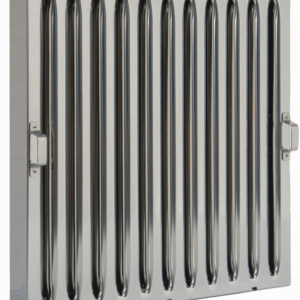 KBS Gastrotechnik Hochwiderstands-Flammschutzfilter CNS, Typ A 500x500x25 mm