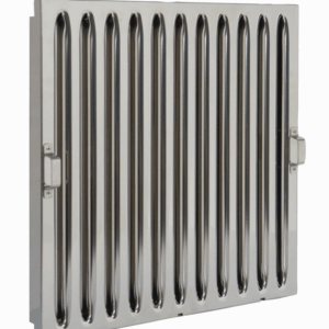 KBS Gastrotechnik Umrüst-Flammschutzfilter von Typ B auf Typ A CNS 500x500x20