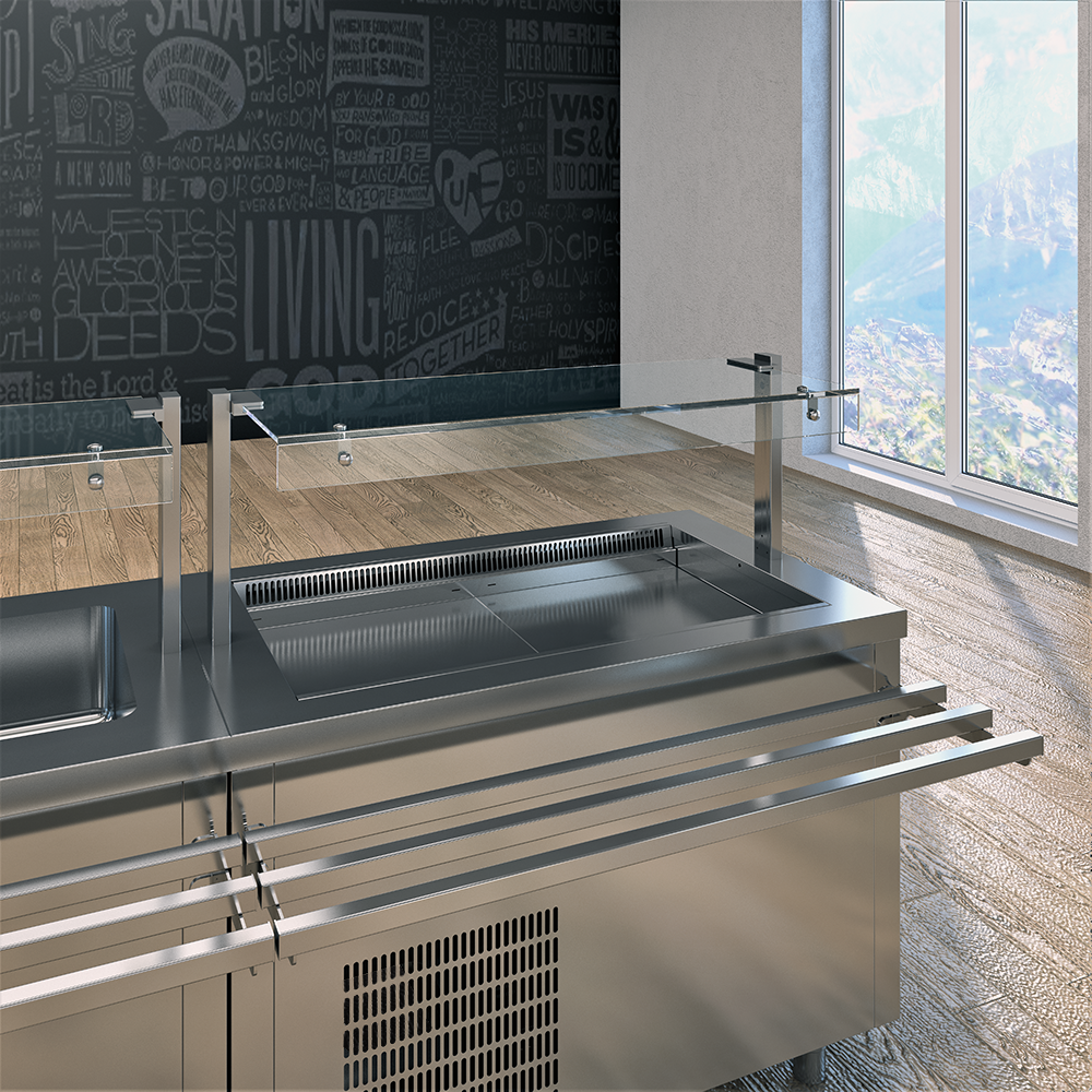 KBS Gastrotechnik Kühlwanne mit Umluftkühlung Modul 2 GN 1/1 2 KBS Gastrotechnik Kühlwanne mit Umluftkühlung Modul 2 GN 1/1 – Bild 2