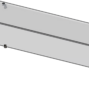 KBS Gastrotechnik Hustenschutz Einzel- und Frontglas gerade Modul 3 GN 1/1