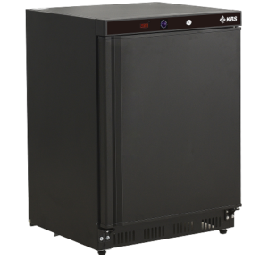 KBS Gastrotechnik Umluft Gewerbekühlschrank KBS 202 U Black Line