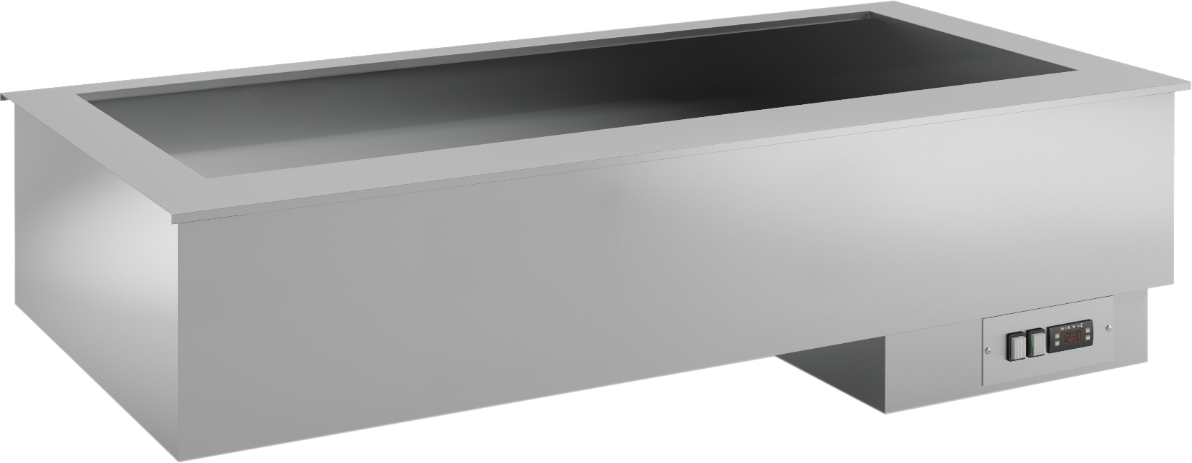 KBS Gastrotechnik Warmhaltewanne Dry Serie Elegance E-DRY GN 4/1 Einbauwanne 1 KBS Gastrotechnik Warmhaltewanne Dry Serie Elegance E-DRY GN 4/1 Einbauwanne