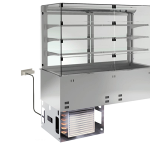 KBS Gastrotechnik Kühlwanne für Selbstbedienung P-EKVW 3A GN 2/1 SB Kühlvitrine