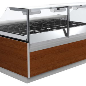 KBS Gastrotechnik Bain Marie Verkaufstheke Kubus 1017 BM