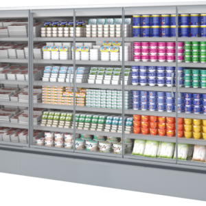 KBS Gastrotechnik Wandkühlregal Genova 2500 ZK mit Drehtüren