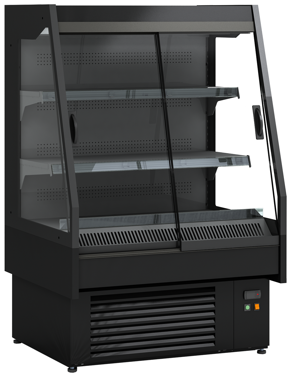 KBS Gastrotechnik Wandkühlregal Maple 100 mit Schiebetüren 1 KBS Gastrotechnik Wandkühlregal Maple 100 mit Schiebetüren