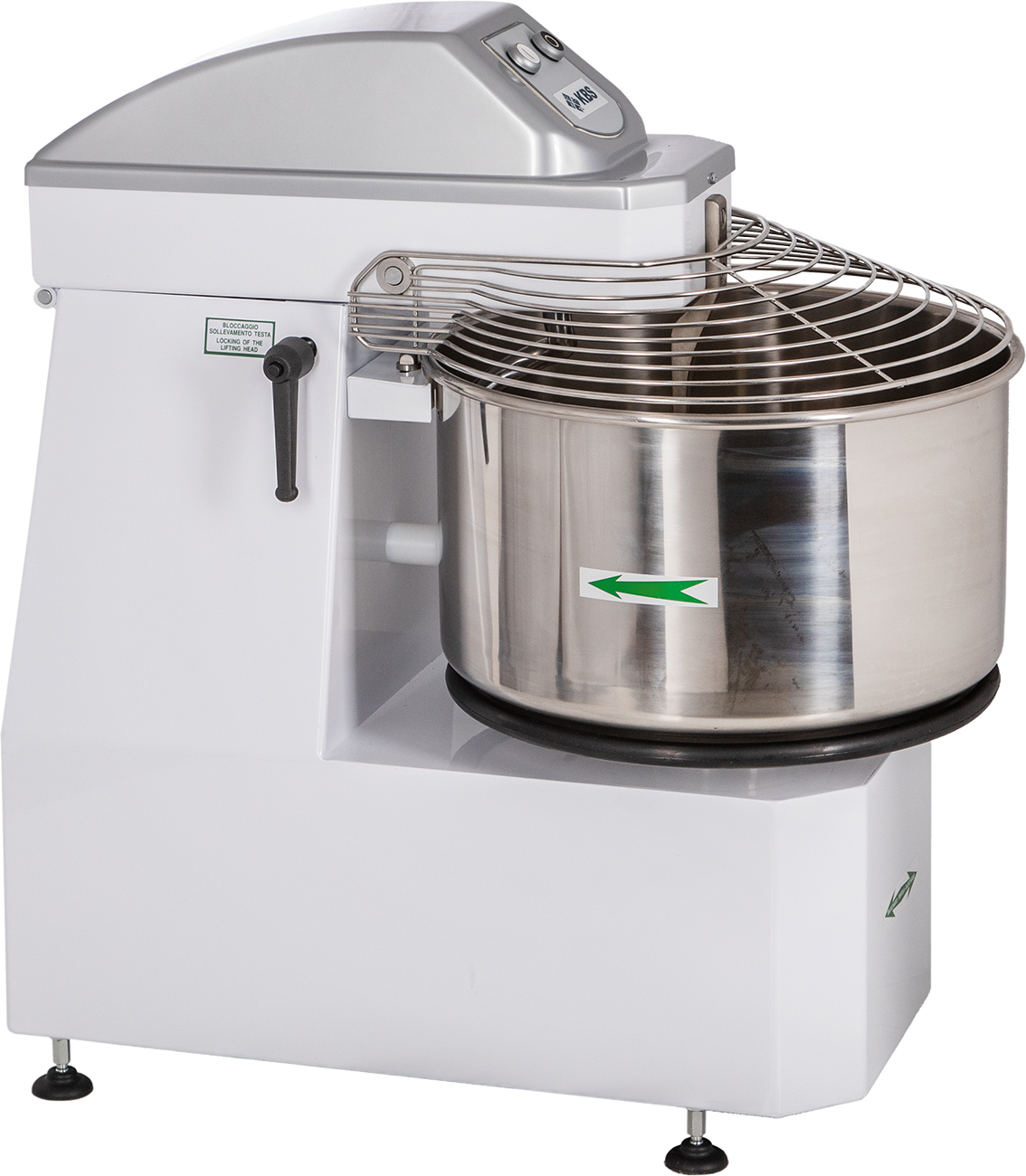 KBS Gastrotechnik KMP18 Teigknetmaschine für 18kg Teig 400V Kessel entnehmbar 2 KBS Gastrotechnik KMP18 Teigknetmaschine für 18kg Teig 400V Kessel entnehmbar – Bild 2