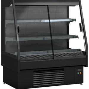 KBS Gastrotechnik Wandkühlregal Maple 130 mit Schiebetüren