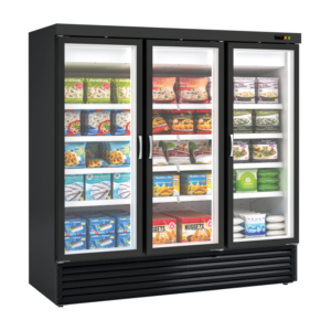KBS Gastrotechnik Wandkühlregal Nero mit Drehtüren
