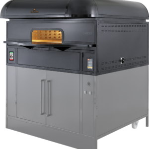 KBS Gastrotechnik Caruso 9 Pizzaofen für 9 Pizzen ø35cm mit offenem Unterbau
