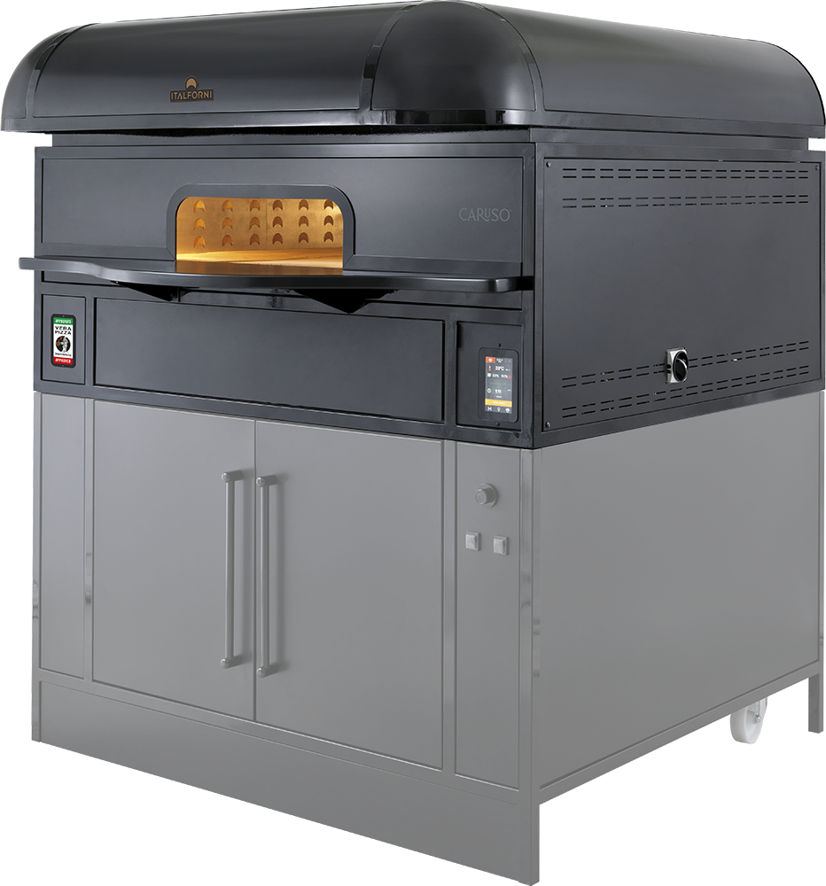 KBS Gastrotechnik Caruso 6 Pizzaofen für 6 Pizzen ø35cm mit offenem Unterbau 1 KBS Gastrotechnik Caruso 6 Pizzaofen für 6 Pizzen ø35cm mit offenem Unterbau