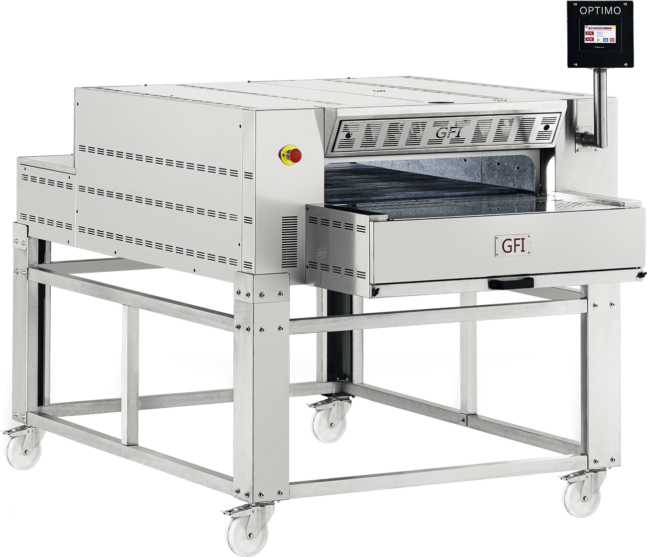 KBS Gastrotechnik Tunnelpizzaofen Inox 102 S - Förderbandbreite 1020 mm 1 KBS Gastrotechnik Tunnelpizzaofen Inox 102 S - Förderbandbreite 1020 mm