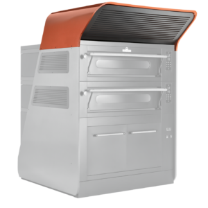 KBS Gastrotechnik Design Abzugshaube für Pizzaofen Valor 6 mit Motor