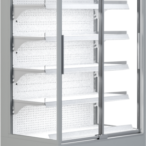 KBS Gastrotechnik Wandkühlregal Variant 167 mit Glasschiebetüren