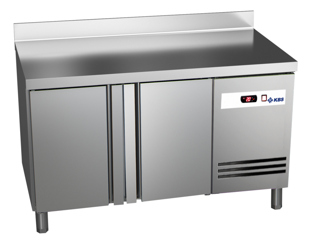 KBS Gastrotechnik Kühltisch Ready KT2000 mit Arbeitsplatte, Aufkantung 2 Türen 1 KBS Gastrotechnik Kühltisch Ready KT2000 mit Arbeitsplatte, Aufkantung 2 Türen