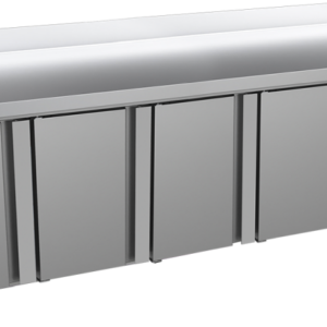 KBS Gastrotechnik Kühltisch Classic KT 4300 mit Aufkantung