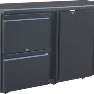KBS Gastrotechnik Backbar BB 152 mit zwei Schubladen und einer Volltür