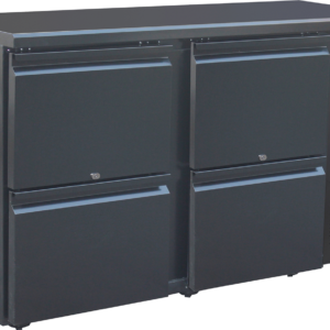 KBS Gastrotechnik Backbar BB 154 mit vier Schubladen