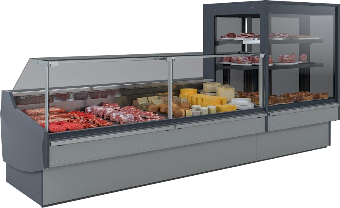 KBS Gastrotechnik Frischwarentheke Eskimo 2500 ZK ohne Maschine 2 KBS Gastrotechnik Frischwarentheke Eskimo 2500 ZK ohne Maschine – Bild 2