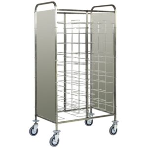 KBS Gastrotechnik Abräumwagen 740 für 20 Tabletts GN 1/1 mit Seitenwänden