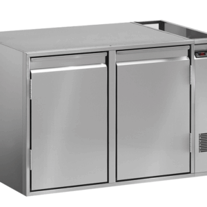 KBS Gastrotechnik Kühltisch mit Edelstahlverdampfer KTE 2 O