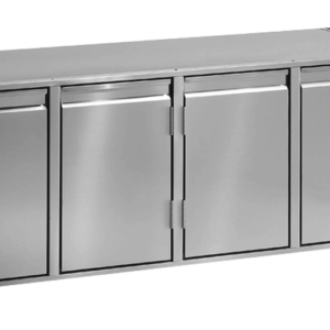 KBS Gastrotechnik Kühltisch mit Edelstahlverdampfer KTE 4 O