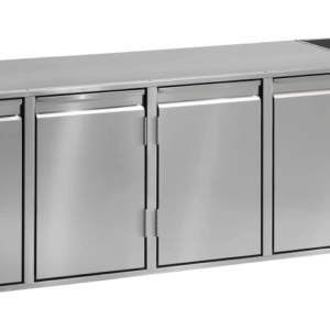 KBS Gastrotechnik Kühltisch mit Edelstahlverdampfer KTE 4 M