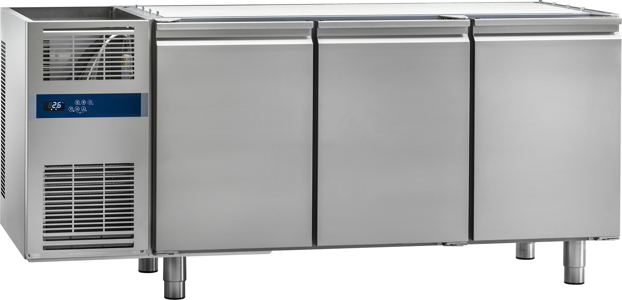 KBS Gastrotechnik Kühltisch KT 3700 M ohne Arbeitsplatte 1 KBS Gastrotechnik Kühltisch KT 3700 M ohne Arbeitsplatte