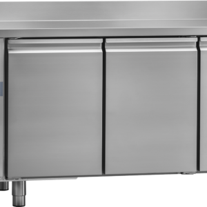 KBS Gastrotechnik Kühltisch KT 3720 M mit Arbeitsplatte und Aufkantung
