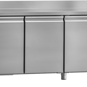 KBS Gastrotechnik Kühltisch KT 4720 M mit Arbeitsplatte und Aufkantung