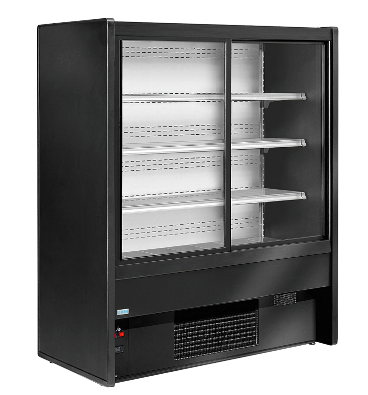 KBS Gastrotechnik Wandkühlregal Dilara 100 mit Schiebetüren selbstschließend 1 KBS Gastrotechnik Wandkühlregal Dilara 100 mit Schiebetüren selbstschließend