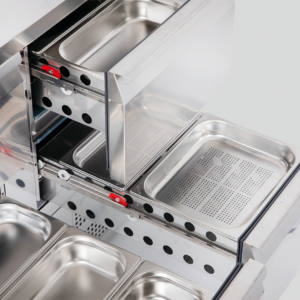 KBS Gastrotechnik Schubladensatz 1/2 +1/2 für KTM Serie und Belegstationen
