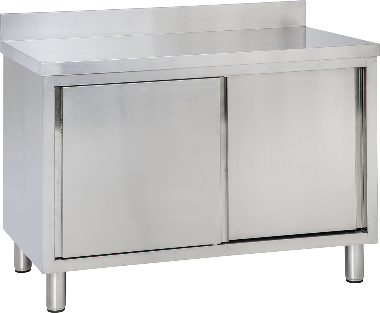 KBS Gastrotechnik Arbeitsschrank mit Aufkantung B 160cm x T 60cm 1 KBS Gastrotechnik Arbeitsschrank mit Aufkantung B 160cm x T 60cm