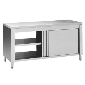 KBS Gastrotechnik Durchreicheschrank ohne Aufkantung B 100cm x T 60cm
