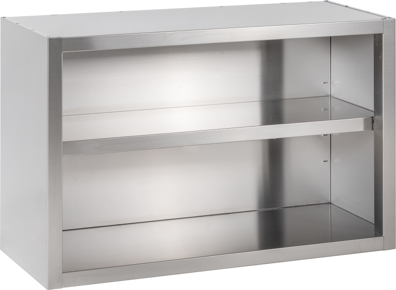 KBS Gastrotechnik Wandhängeschrank offen B 180cm x H 65cm 1 KBS Gastrotechnik Wandhängeschrank offen B 180cm x H 65cm
