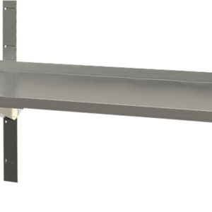 KBS Gastrotechnik Wandbord 1 Boden mit Aufkantung B 200cm x T 30cm