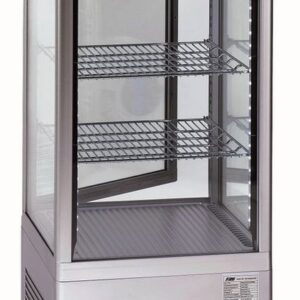 KBS Gastrotechnik Tischkühlvitrine RT-78 G LED (silber)