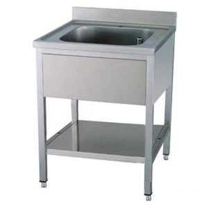 KBS Gastrotechnik Spültisch mit Aufkantung B 70cm