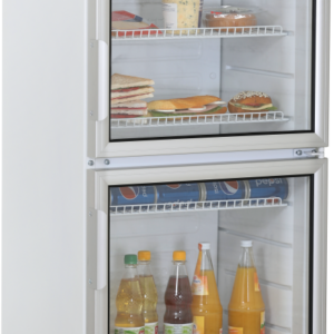 KBS Gastrotechnik Glastürkühlschrank CD 350 mit 2 Türen
