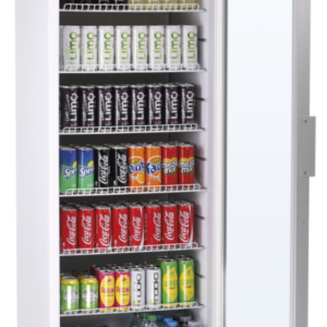 KBS Gastrotechnik Glastürkühlschrank CD 350 weiß