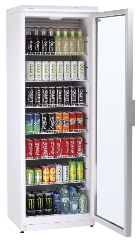 KBS Gastrotechnik Glastürkühlschrank CD 350 weiß 1 KBS Gastrotechnik Glastürkühlschrank CD 350 weiß
