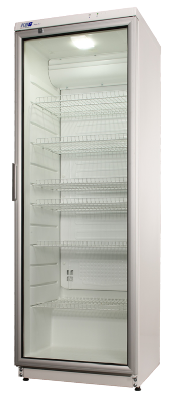 KBS Gastrotechnik Glastürkühlschrank CD 350 weiß mit Schloss 1 KBS Gastrotechnik Glastürkühlschrank CD 350 weiß mit Schloss