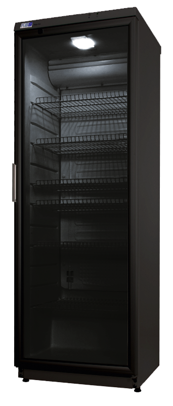 KBS Gastrotechnik Glastürkühlschrank CD 350 schwarz 1 KBS Gastrotechnik Glastürkühlschrank CD 350 schwarz