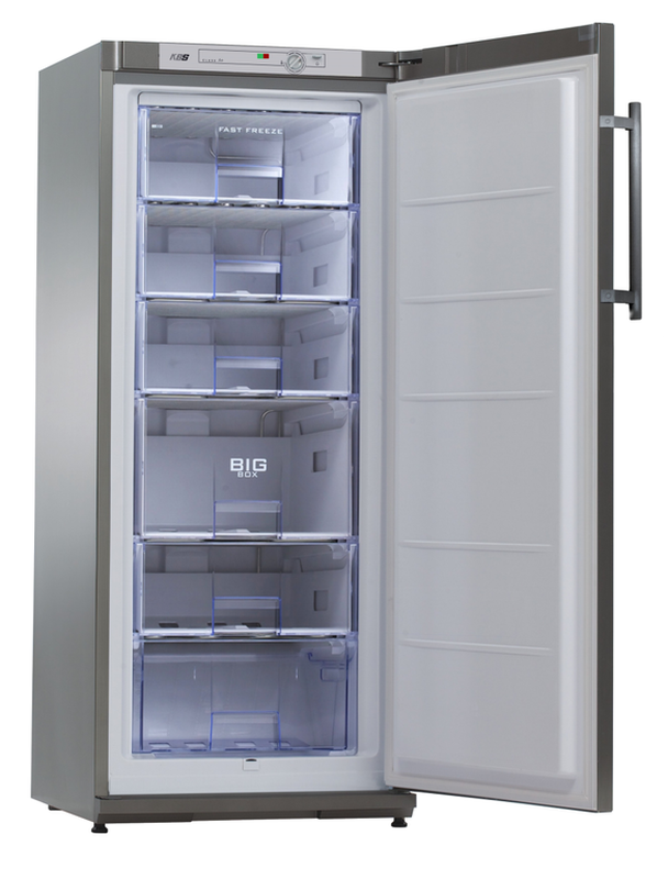 KBS Gastrotechnik Tiefkühlschrank TK 221 silver 1 KBS Gastrotechnik Tiefkühlschrank TK 221 silver