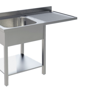 KBS Gastrotechnik Spülcenter 1 Becken links Breite 140cm
