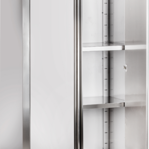 KBS Gastrotechnik Geschirrschrank mit 2 Flügeltüren B 100cm Höhe 150cm