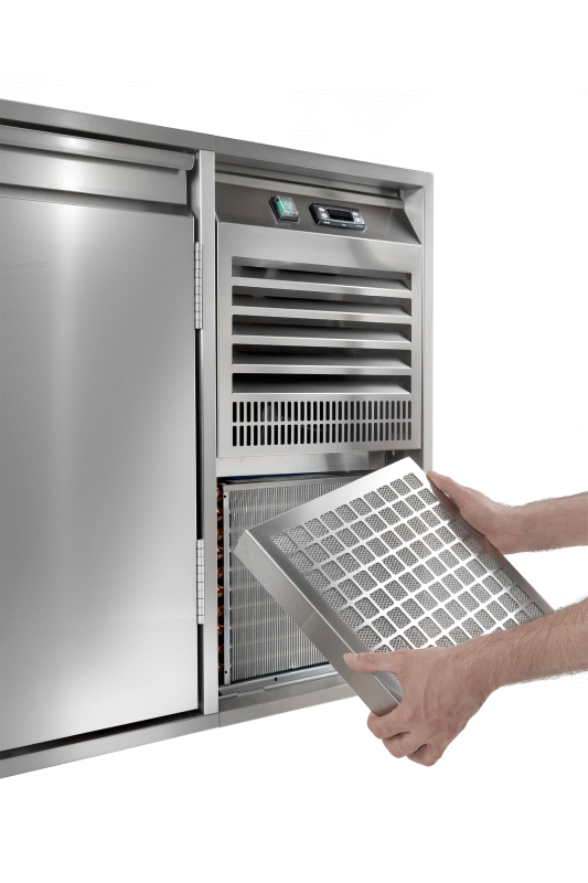 KBS Gastrotechnik Kühltisch mit Edelstahlverdampfer KTE 1 M 2 KBS Gastrotechnik Kühltisch mit Edelstahlverdampfer KTE 1 M – Bild 2