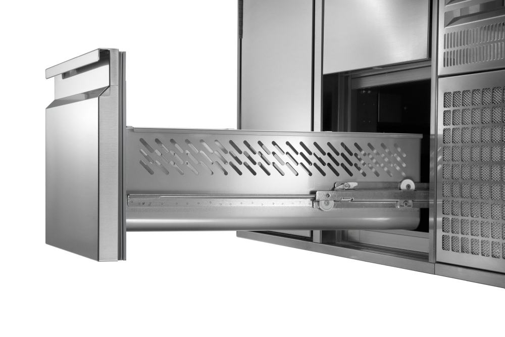 KBS Gastrotechnik Kühltisch mit Edelstahlverdampfer KTE 4 O 2 KBS Gastrotechnik Kühltisch mit Edelstahlverdampfer KTE 4 O – Bild 2